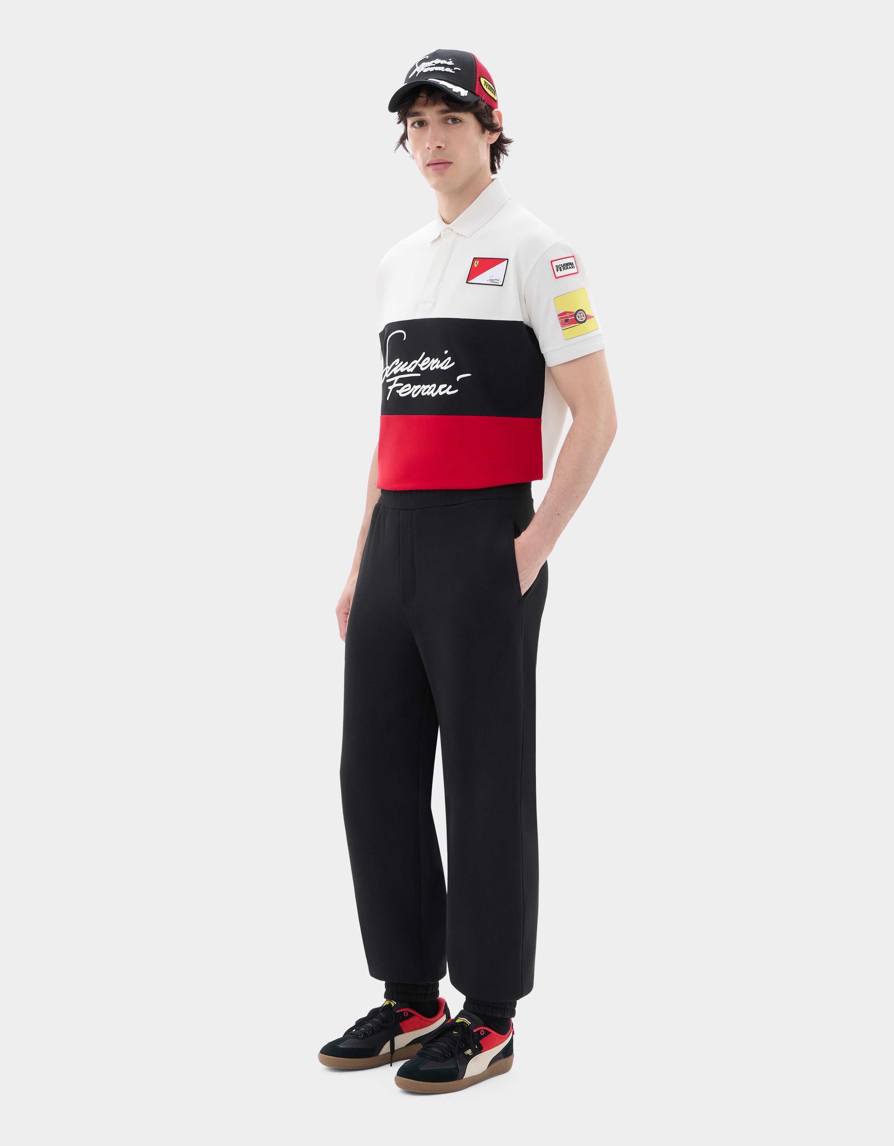 Scuderia Ferrari cotton polo shirt