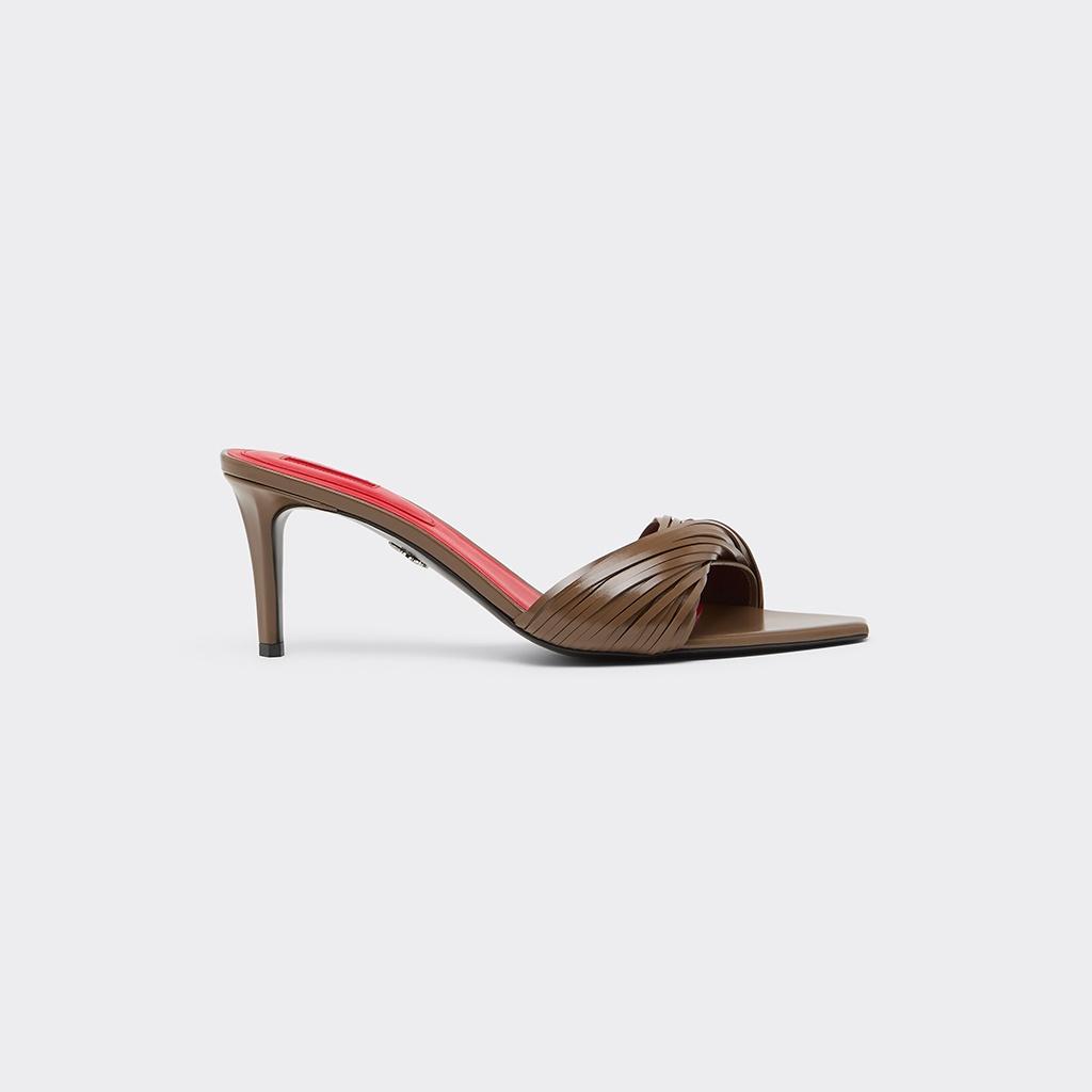 MULE SANDAL H65 WET LEATHER