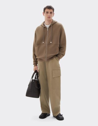 Wool and Cotton Blend Jacket