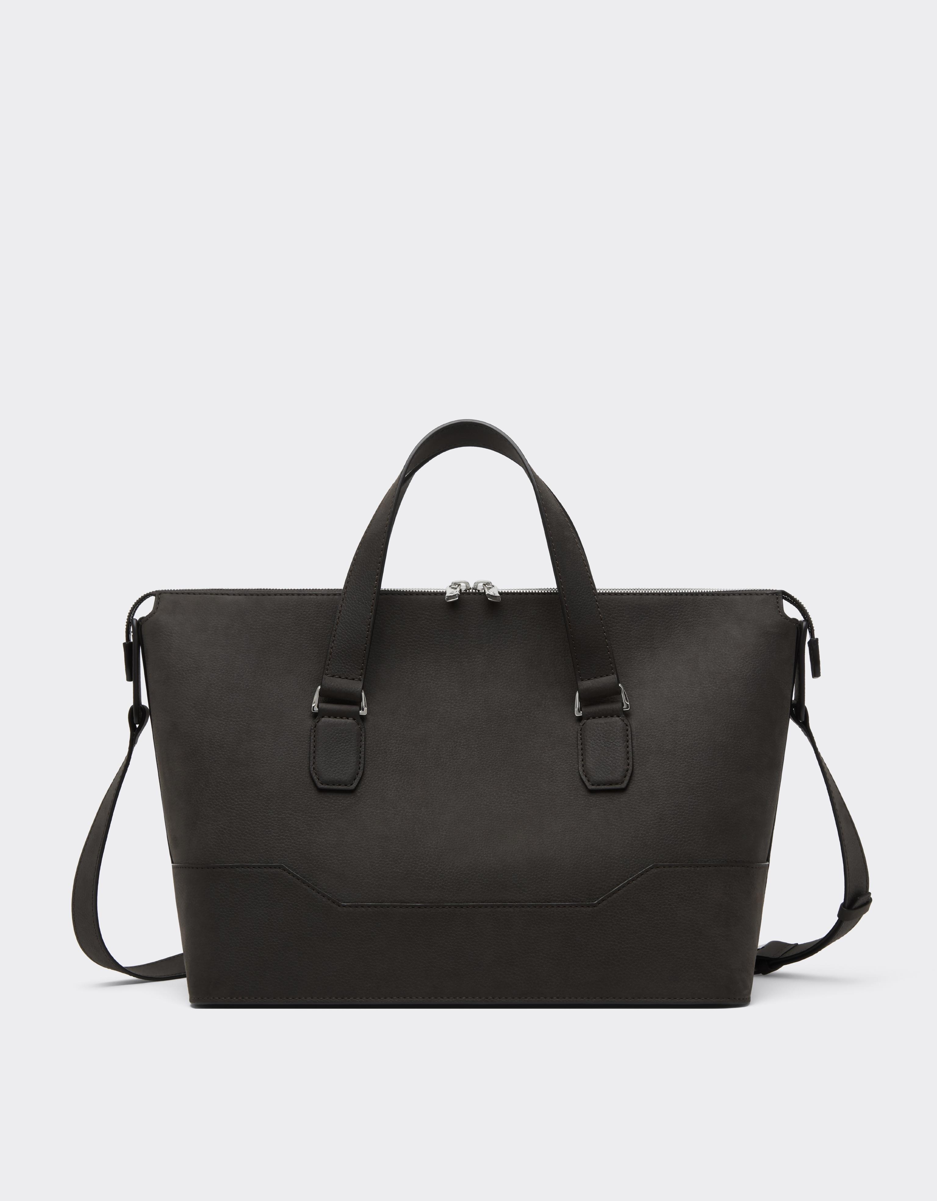 Bolso Duffle de piel encerada