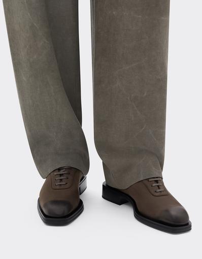 Nubuck Derby Shoes
