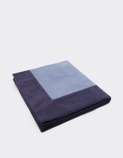 Cotton beach towel with Ferrari logo