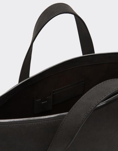 Waxed Leather Duffle Bag