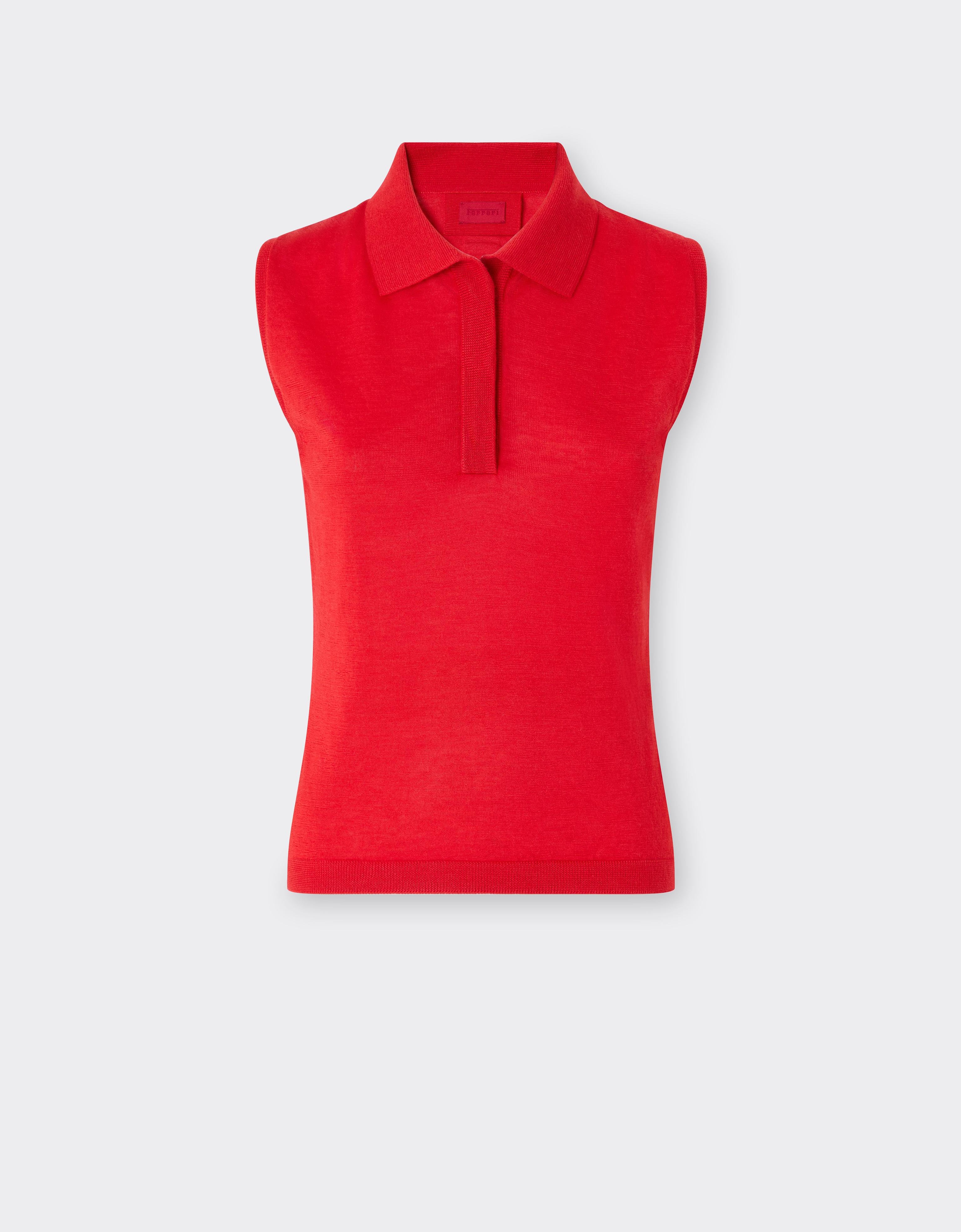 WOMAN KNIT SLEEVELESS
