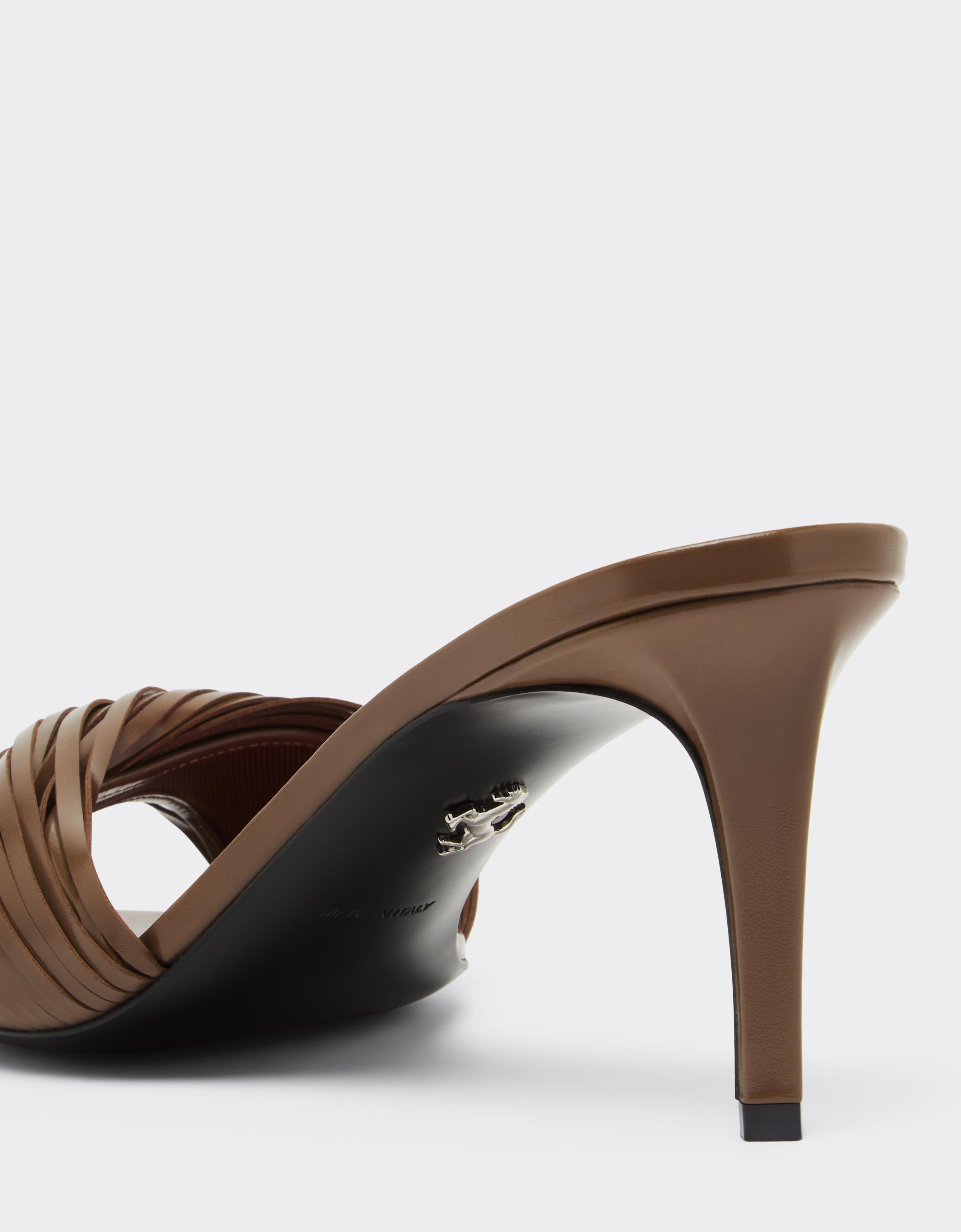 MULE SANDAL H65 WET LEATHER