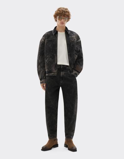 Reconditioned by Ferrari denim trousers for the 2026 Silverstone Grand Prix