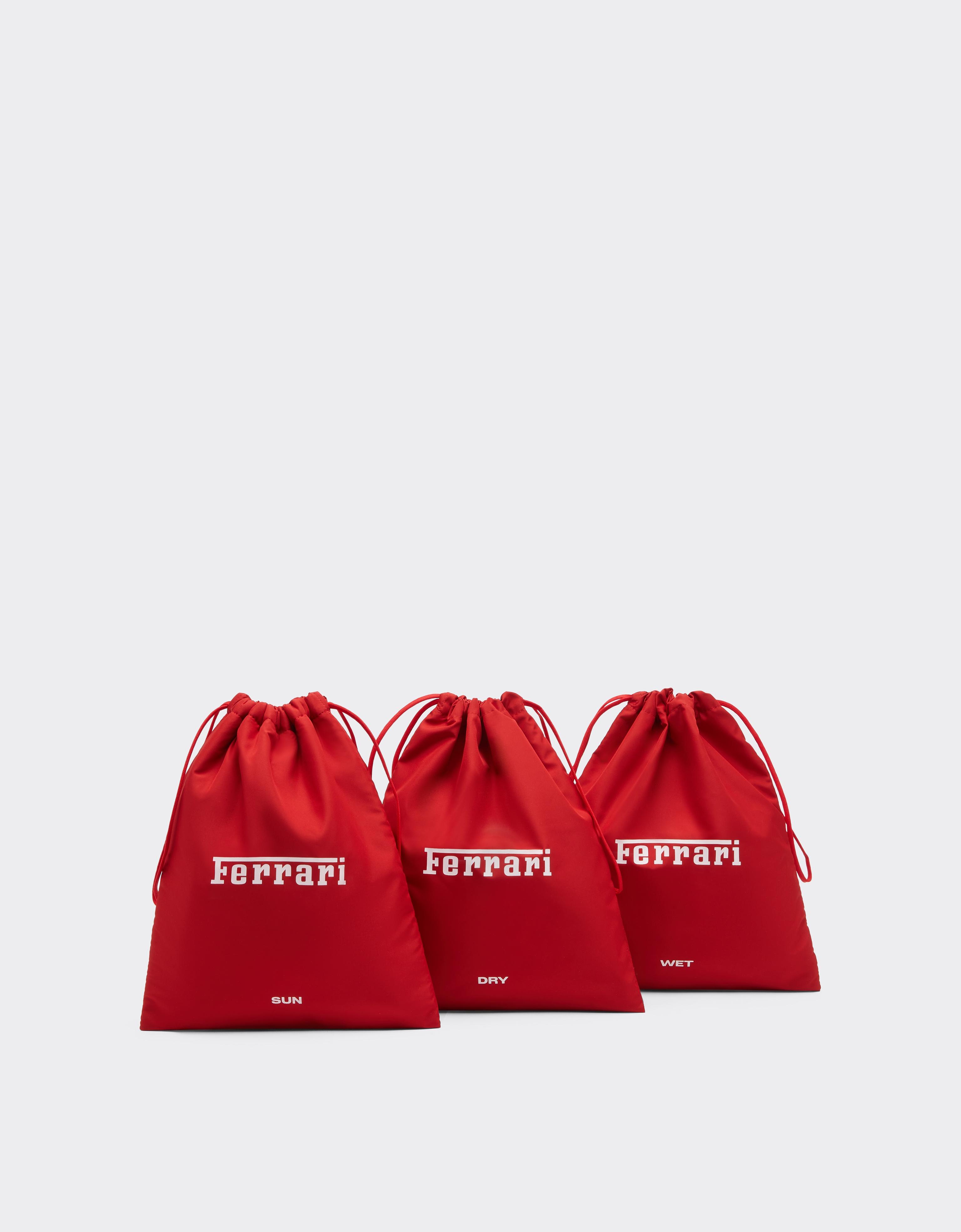 Bolso tote Ferrari de lona para el GP de Mónaco 2026