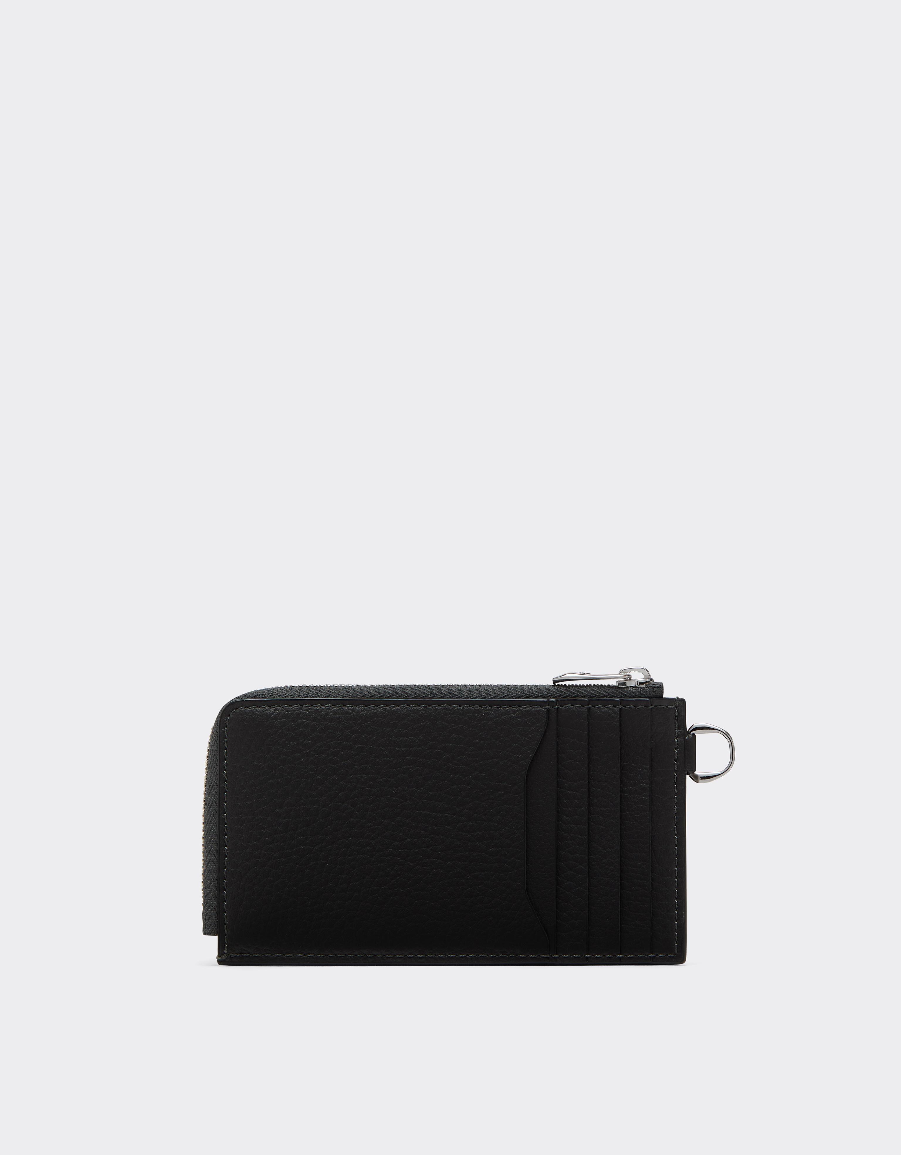 Granata Leather Card Holder with Zip