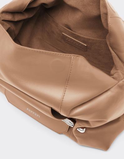 FERRARI PILLOW BAG en cuir semi-brillant