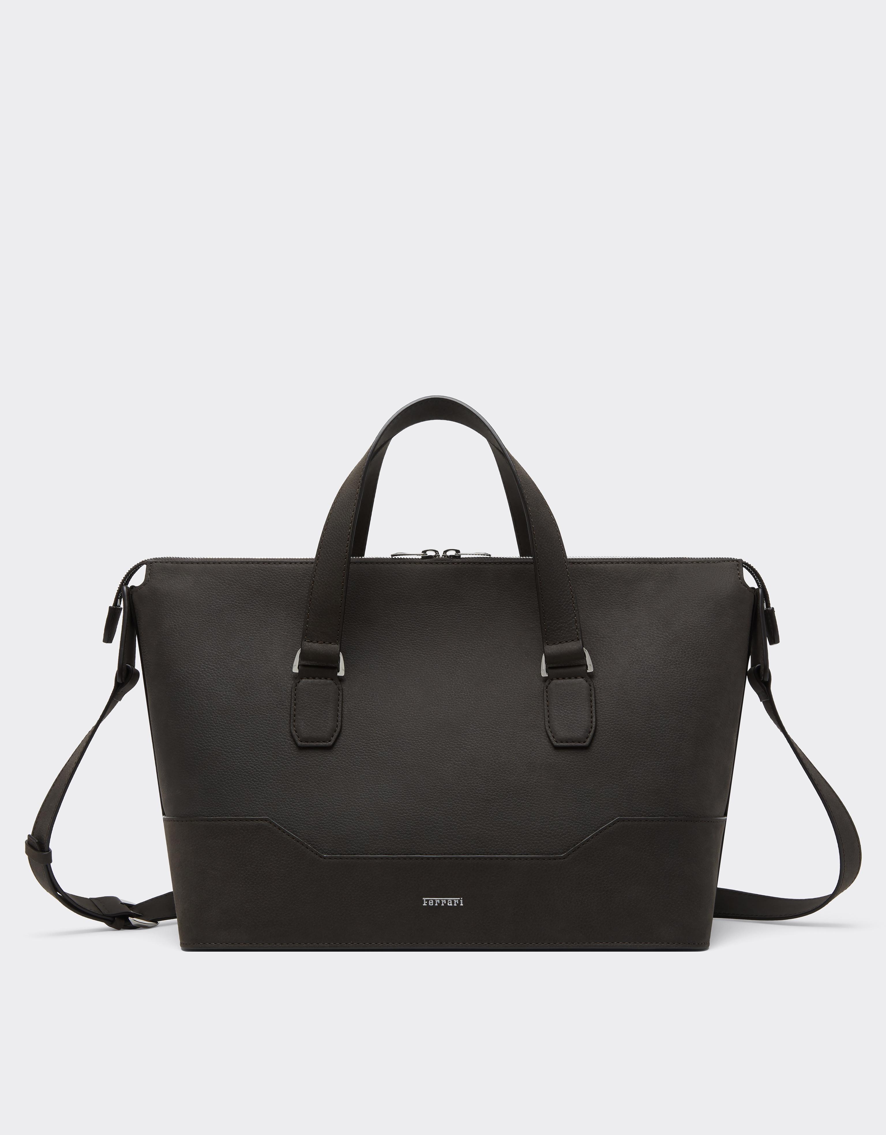 Bolso Duffle de piel encerada