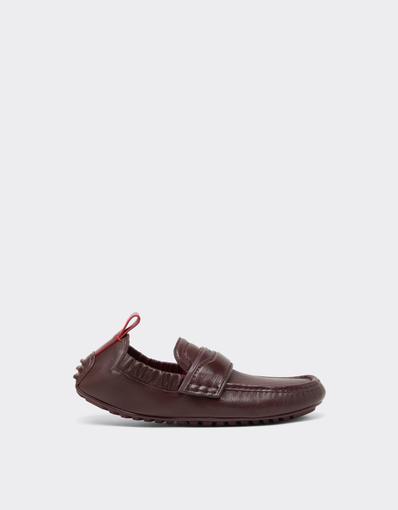 Driver Loafers in Granata Leather