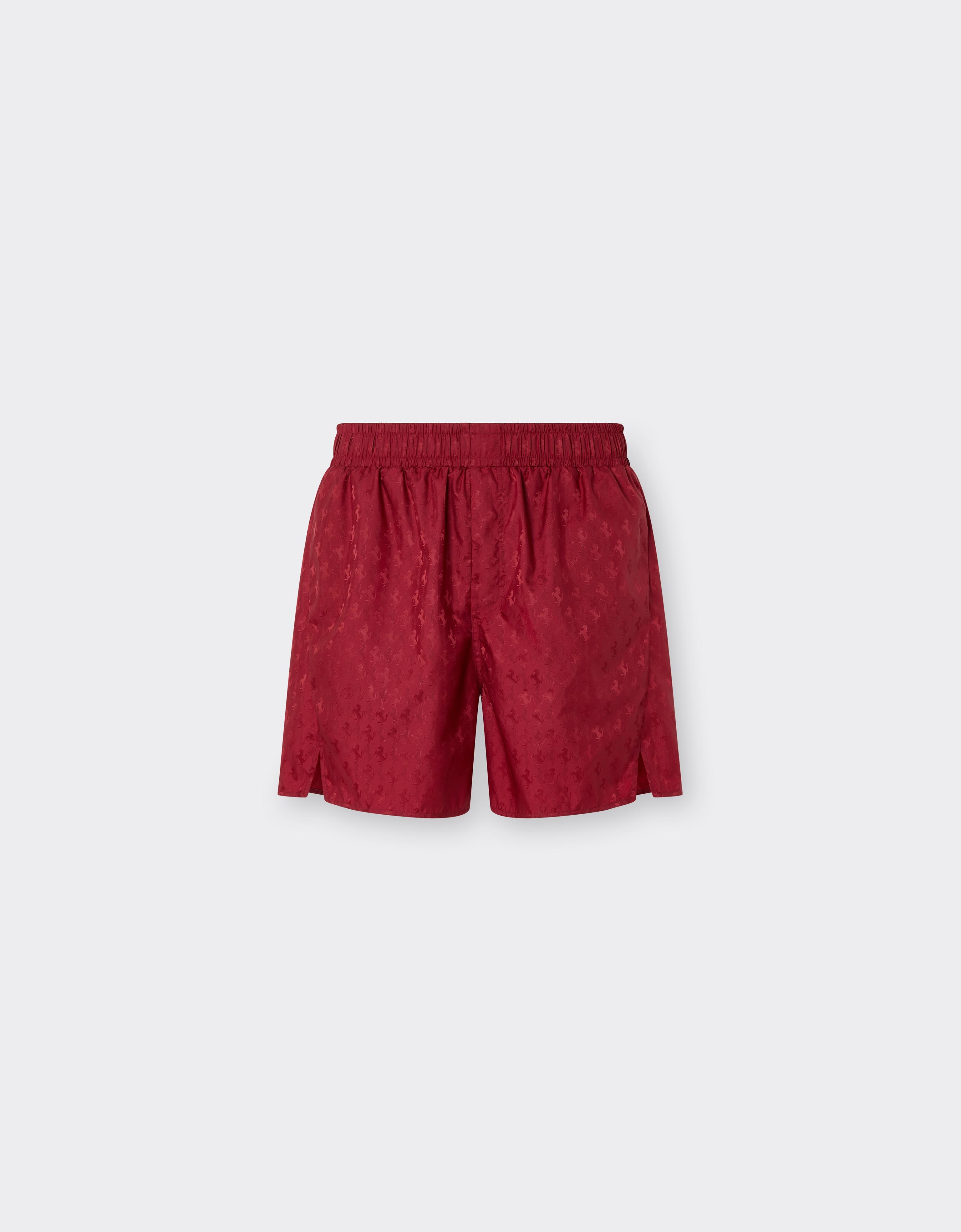 Swimsuit with Prancing Horse motif