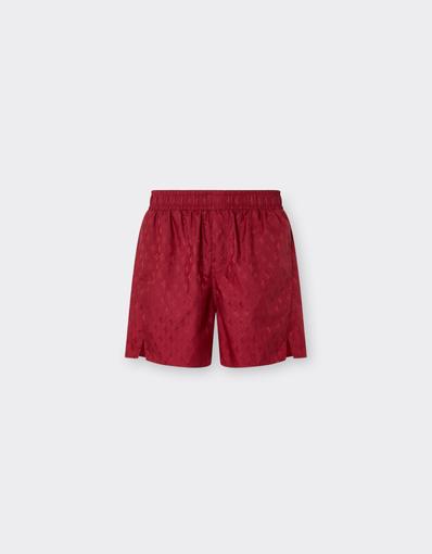 Swimsuit with Prancing Horse motif
