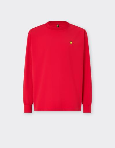 Scuderia Ferrari T-shirt in technical cotton