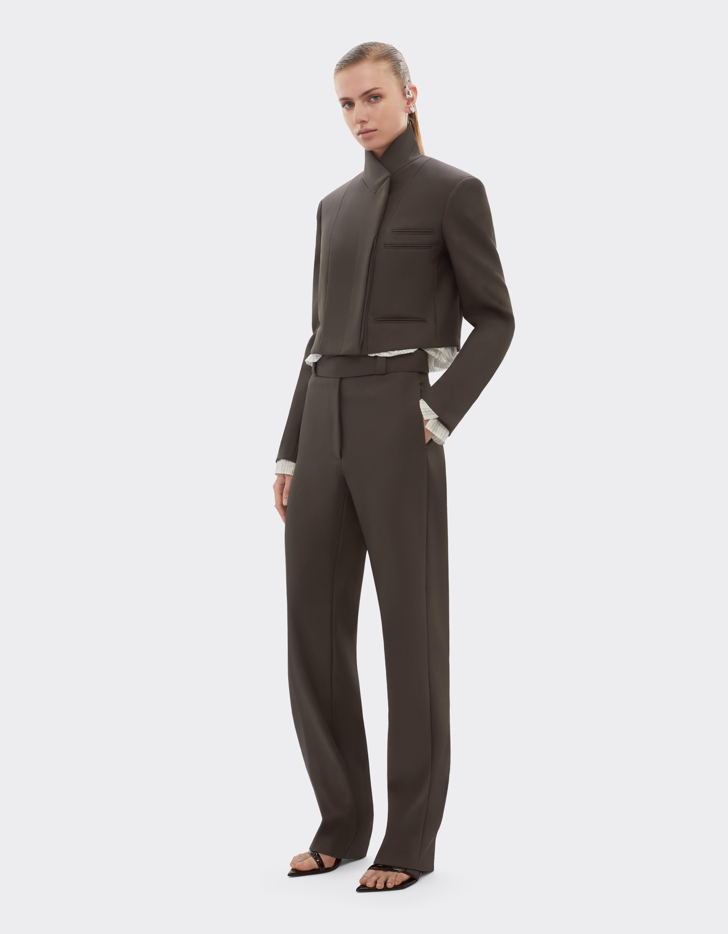 Short Crepe Blazer