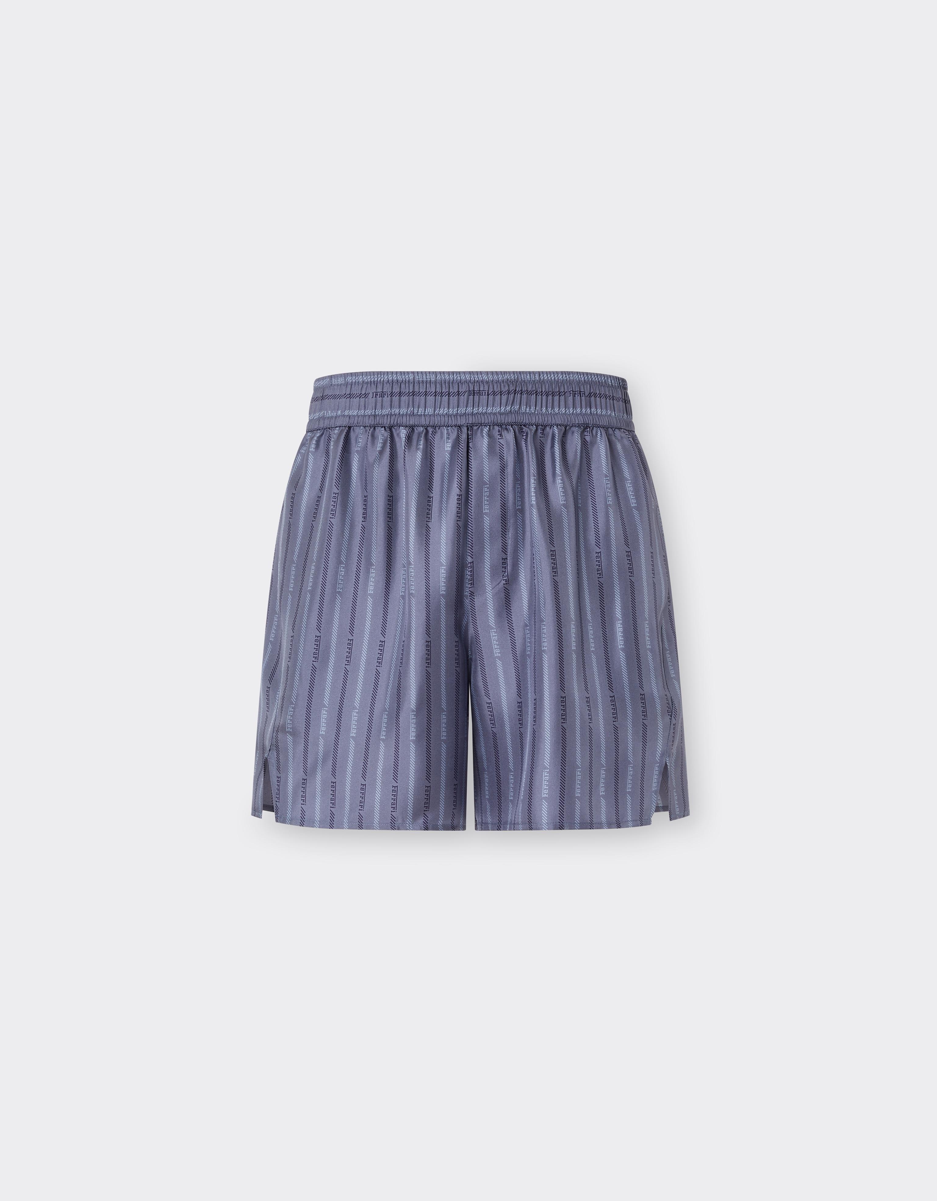 Ferrari Monogram silk shorts