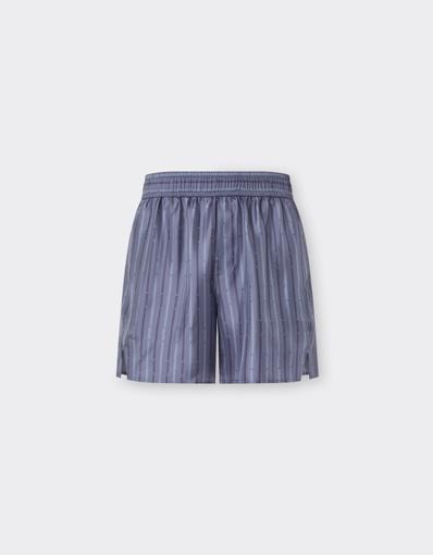 Ferrari Monogram silk shorts