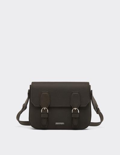 Waxed Leather Messenger Bag