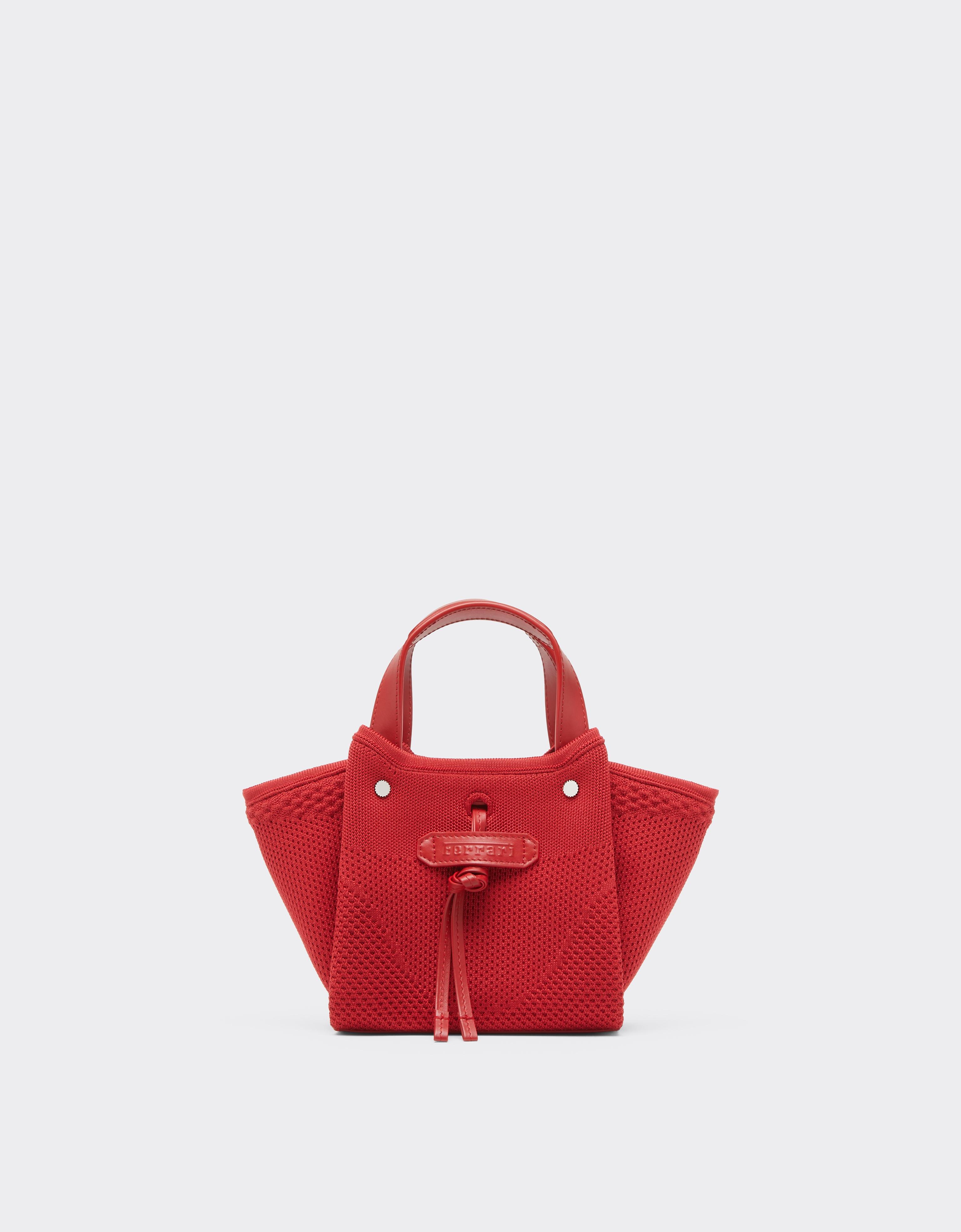TOTE XS KNIT + LEATHER