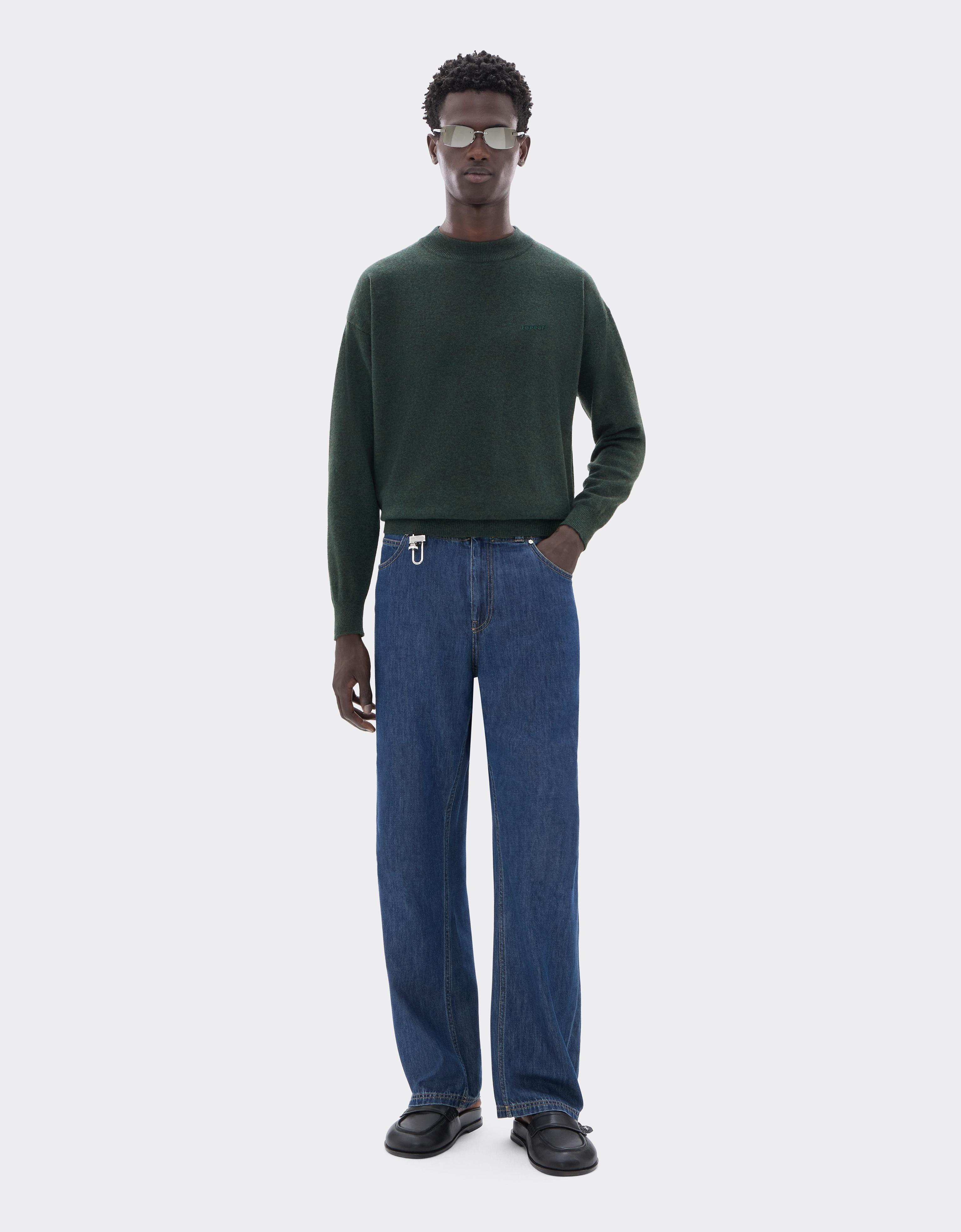 Wool and Cashmere Crew-Neck Jumper