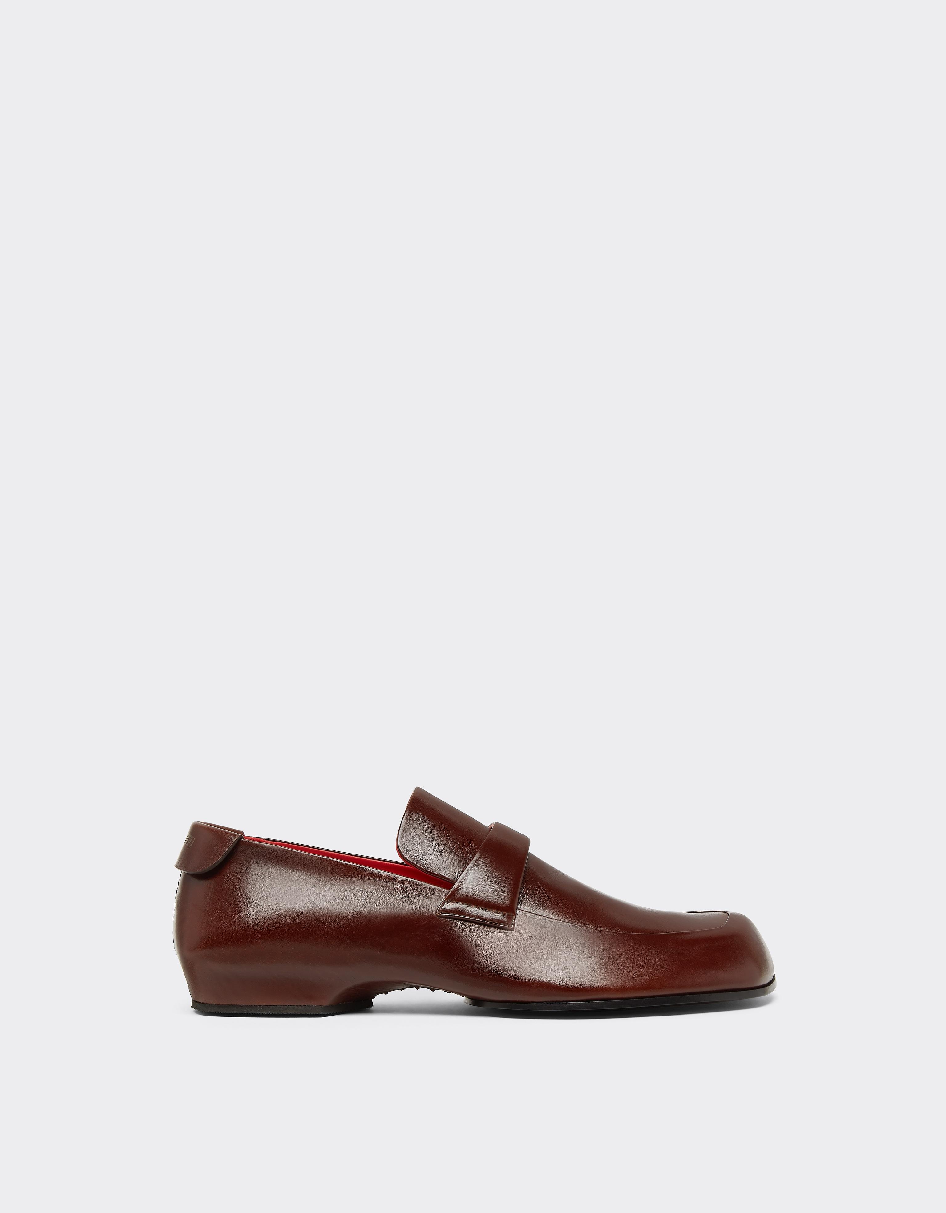 Polished Leather Loafer