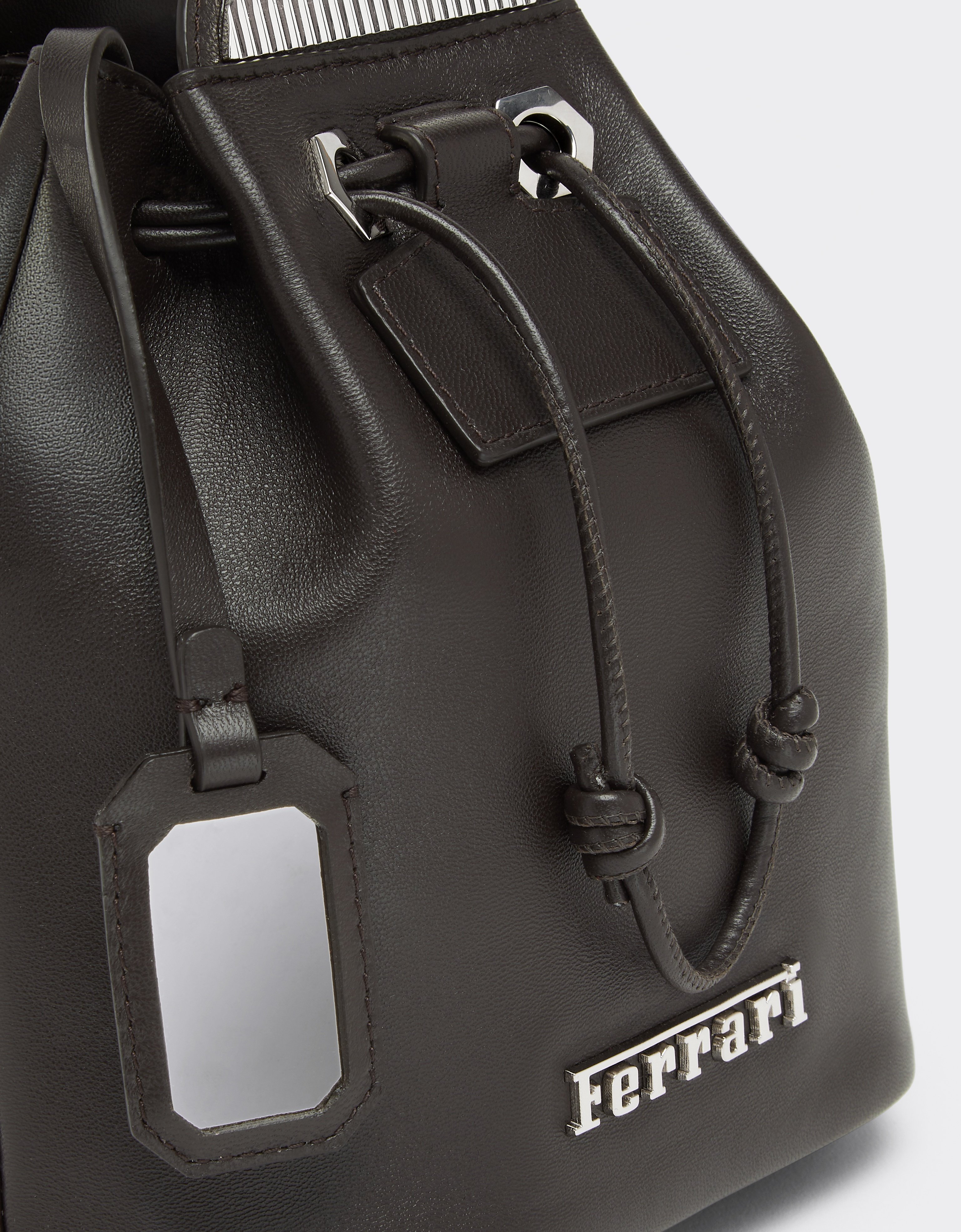 Mara Leather Bucket Bag