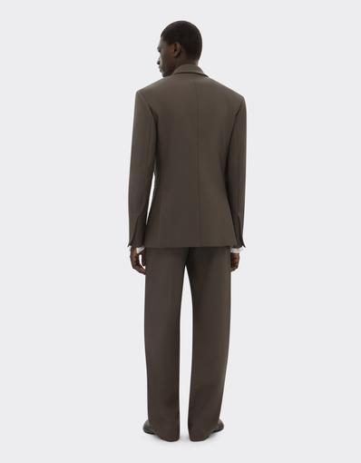 Single-breasted Crepe Blazer