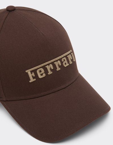 Cotton Twill Baseball Cap with Embroidered Logo