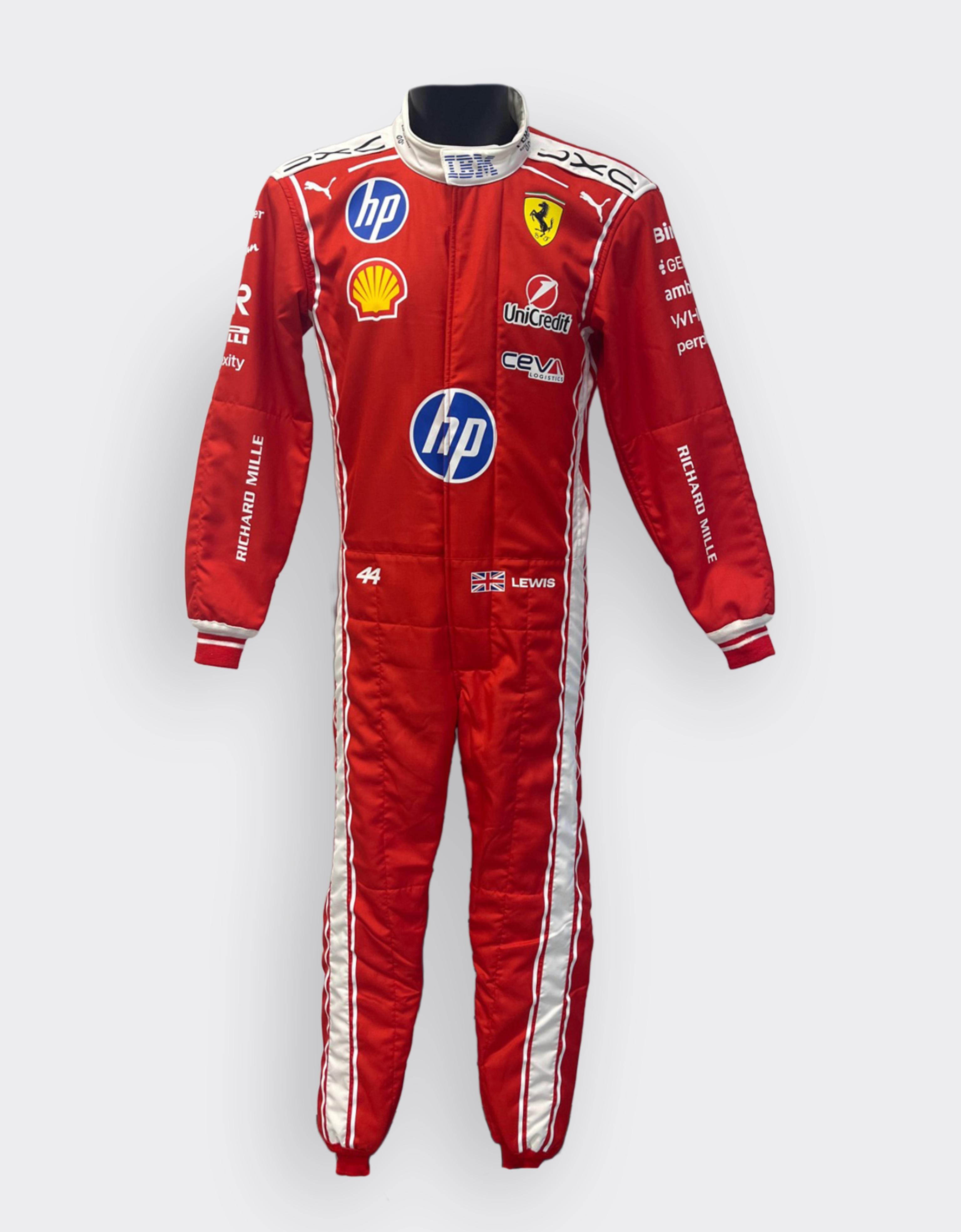 Mono de carrera Hamilton Replica 2026 Puma para Scuderia Ferrari HP