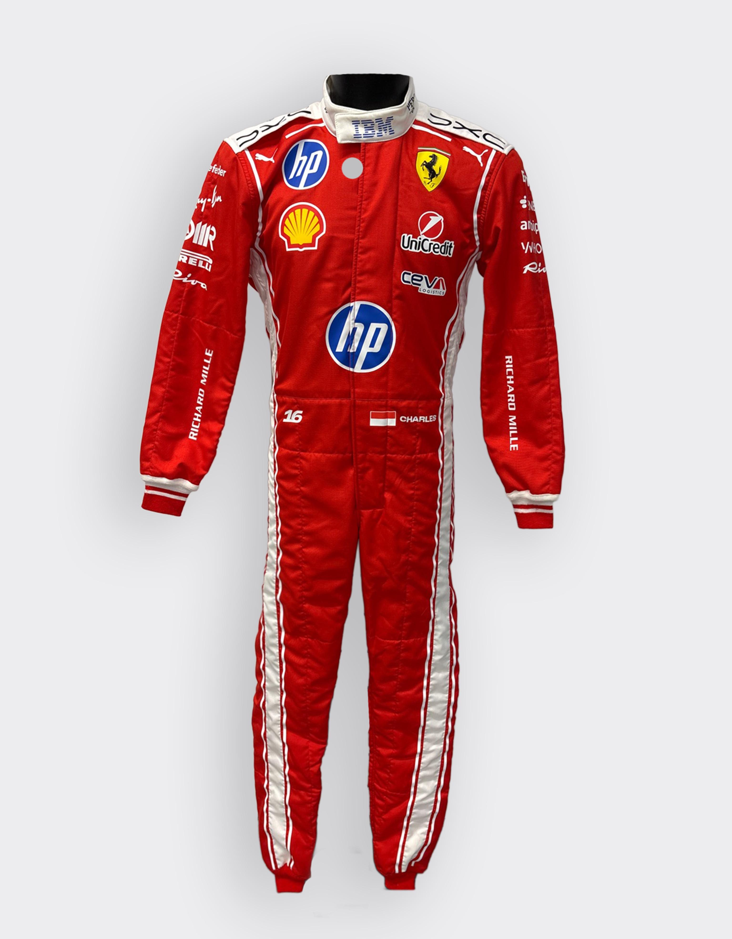 Mono de carrera Leclerc Replica 2026 Puma para Scuderia Ferrari HP