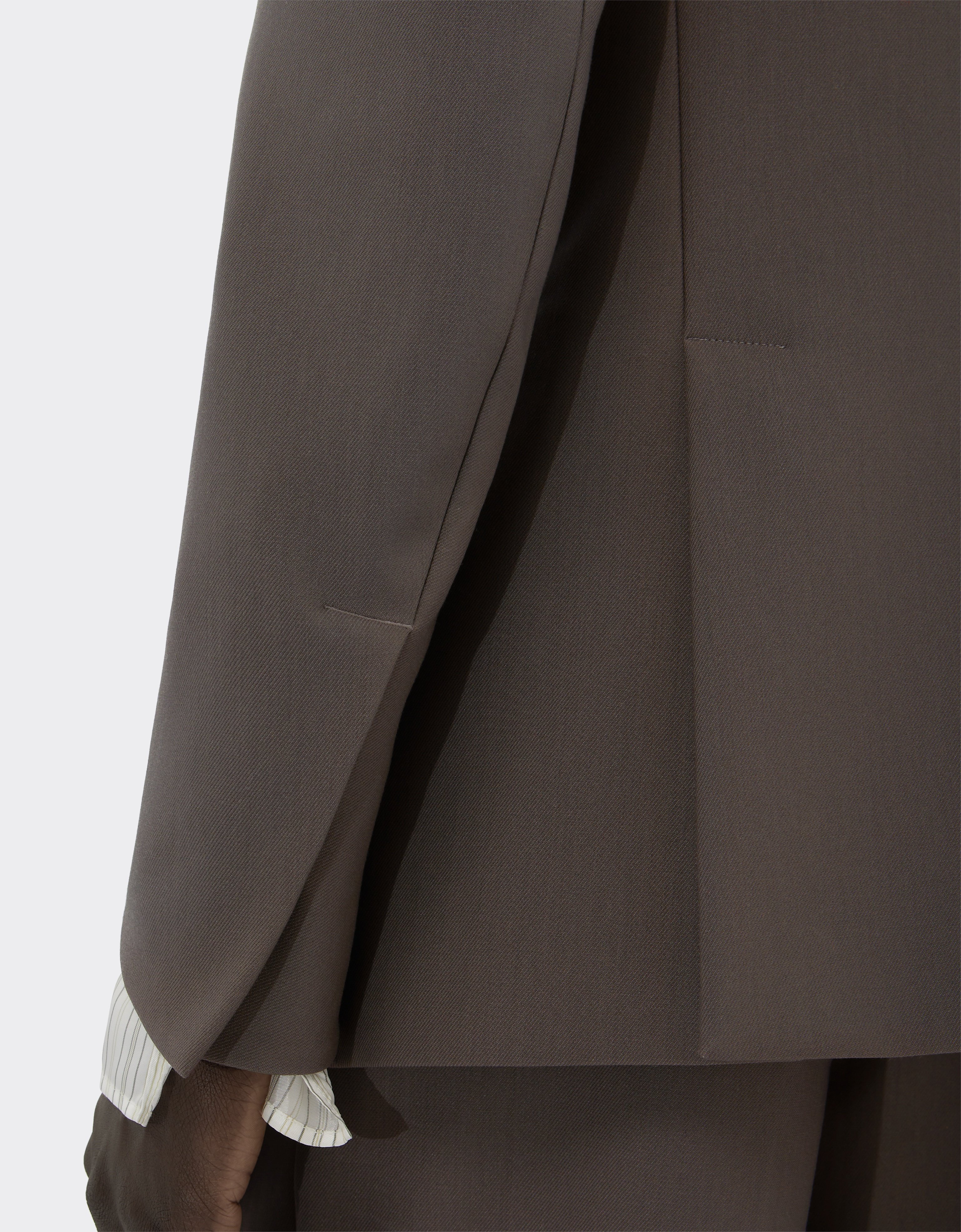 Single-breasted Crepe Blazer