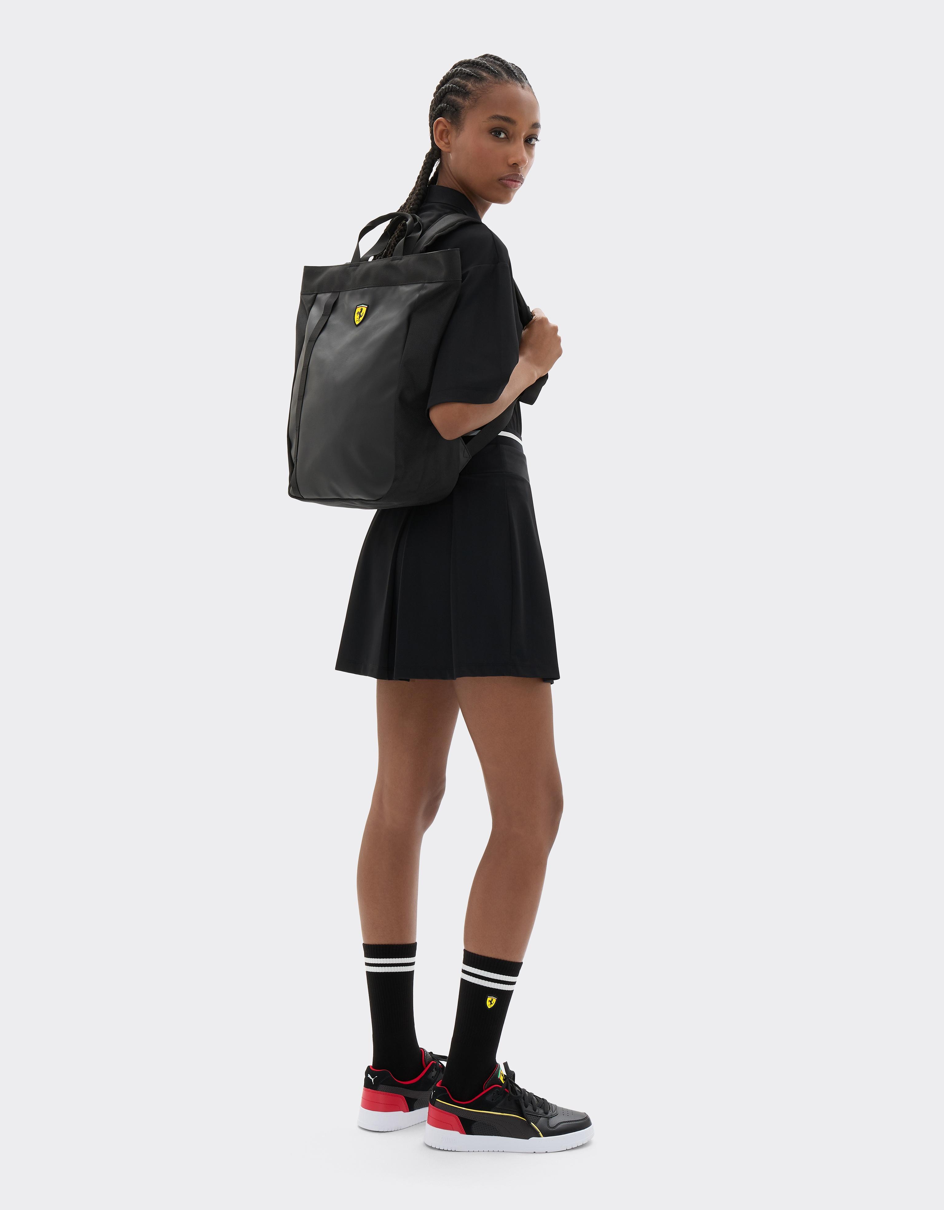 Tote backpack with Ferrari Scudetto