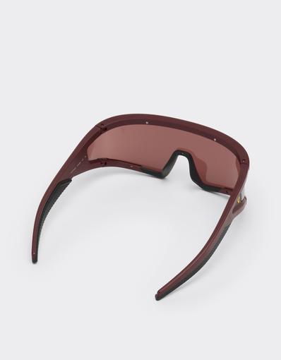 Scuderia Ferrari goggles with red lenses