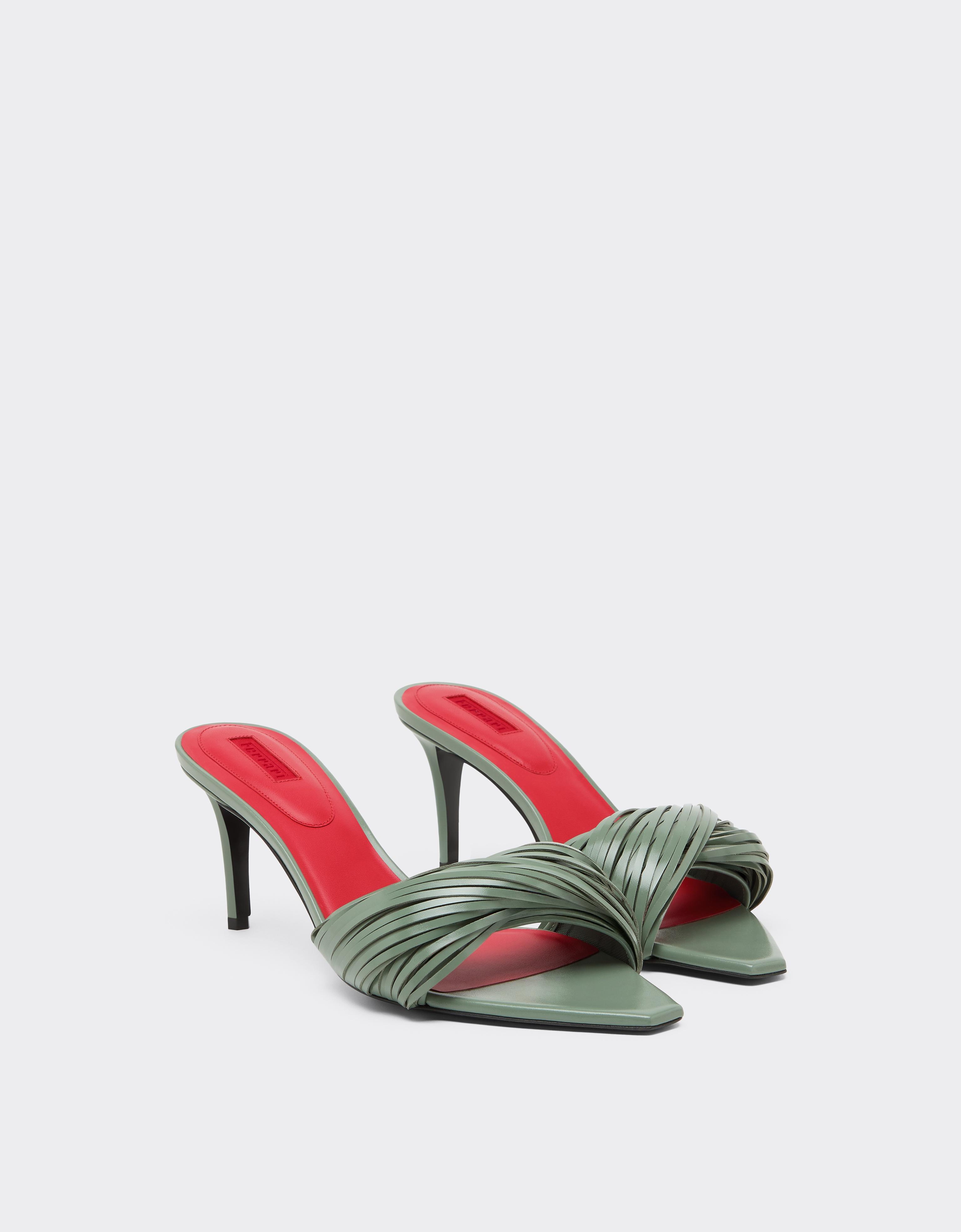 MULE SANDAL H65 WET LEATHER
