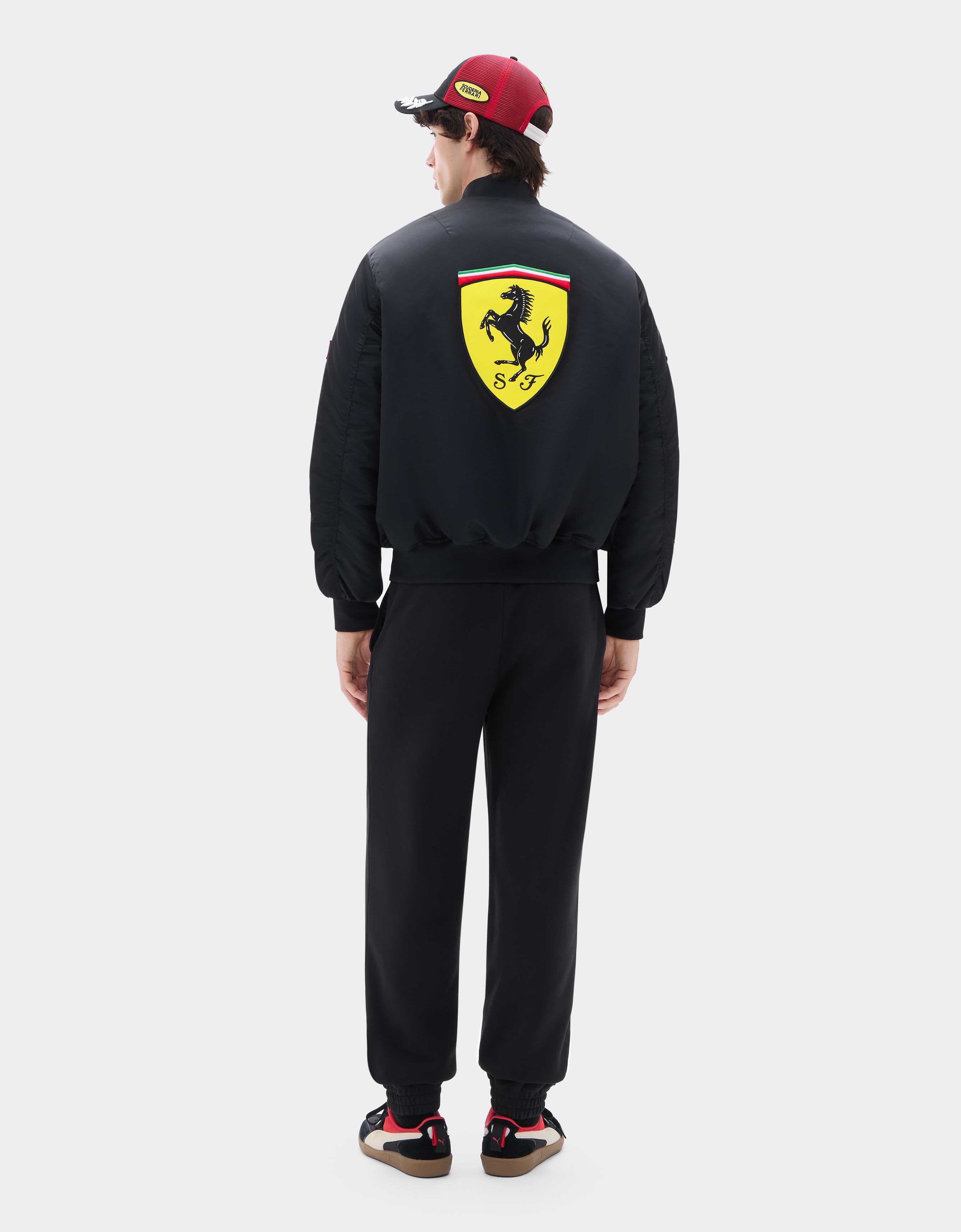 Scuderia Ferrari padded nylon twill bomber jacket