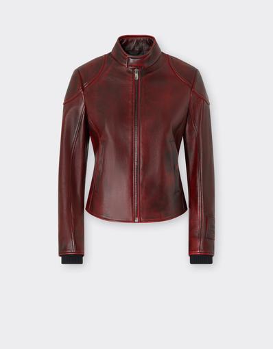 Reconditioned by Ferrari leather jacket for the 2026 Silverstone GP