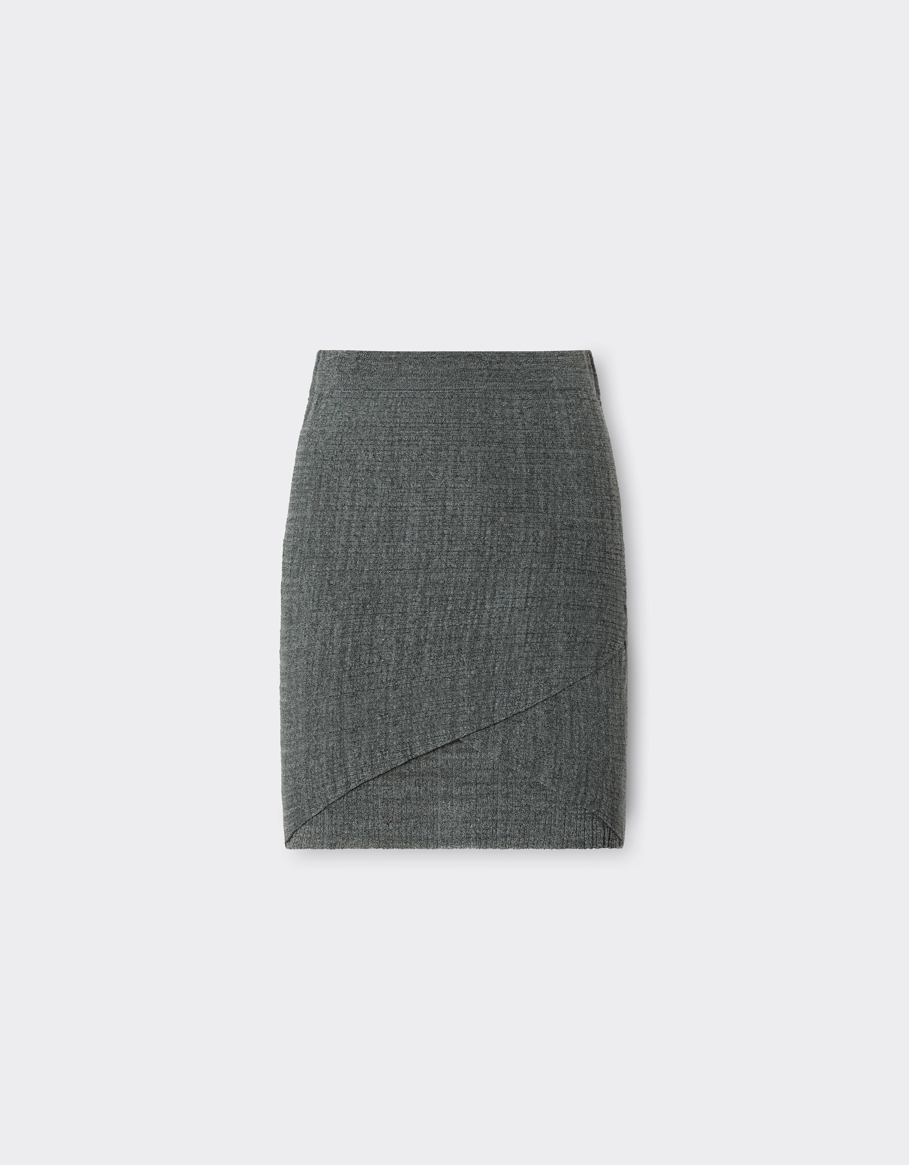 WOMAN KNIT SKIRT