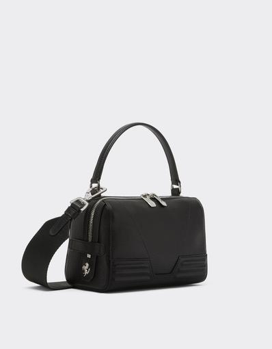 Sac à bandoulière GT en cuir grenat