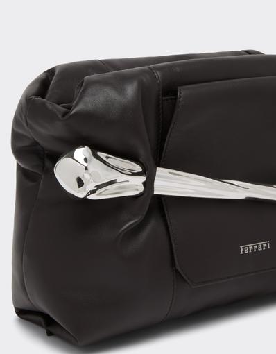 FERRARI PILLOW BAG en cuir semi-brillant