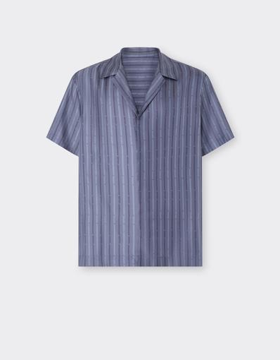 Ferrari Monogram silk shirt