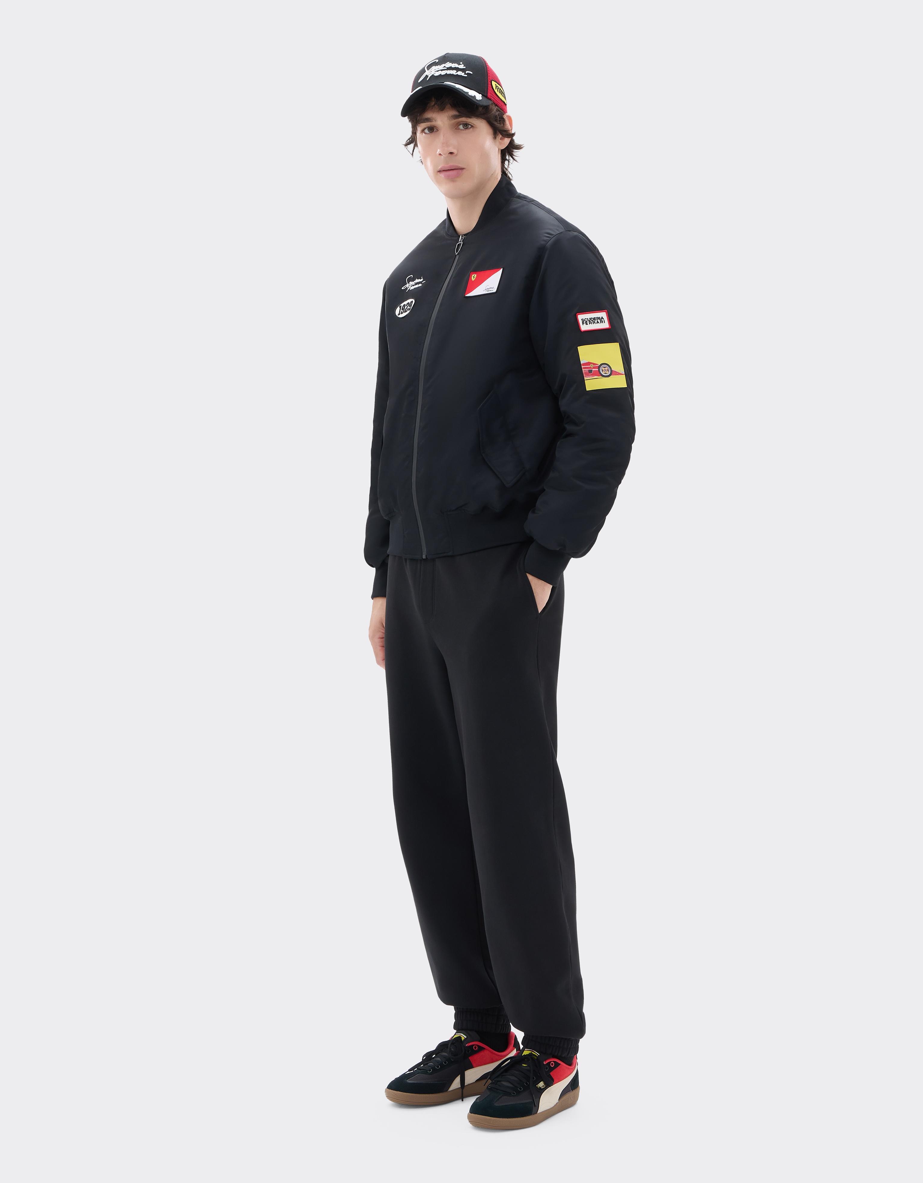 Scuderia Ferrari padded nylon twill bomber jacket