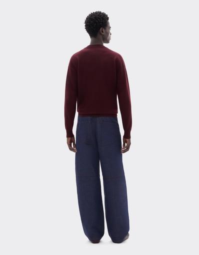 Wool and Cashmere Zip-Up Jumper