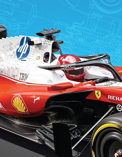 Official Scuderia Ferrari HP Poster – 2026 United States Grand Prix
