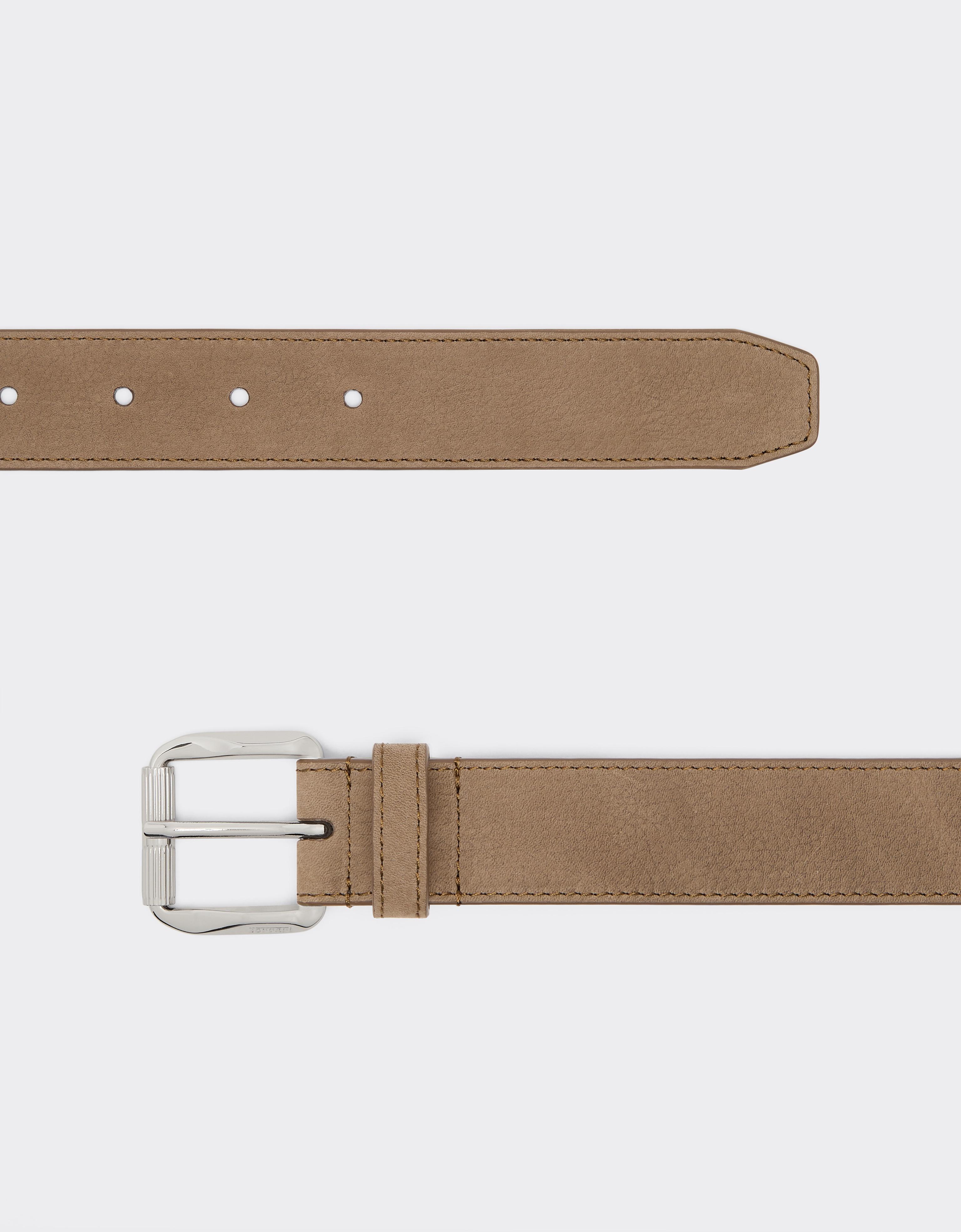 Waxed Leather Belt