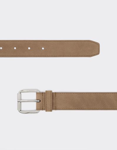 Waxed Leather Belt