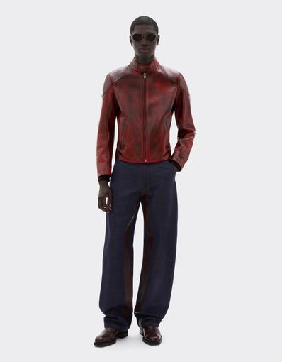 Reconditioned by Ferrari leather jacket for the 2026 Silverstone GP