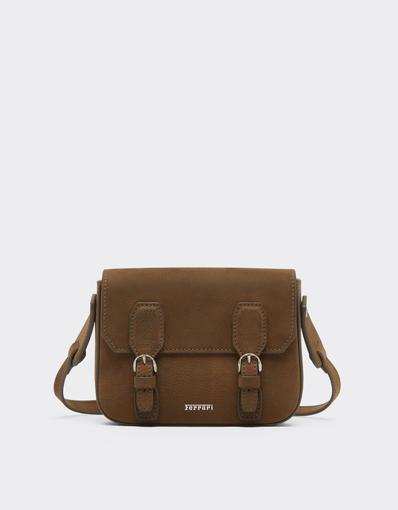 Waxed Leather Messenger Bag