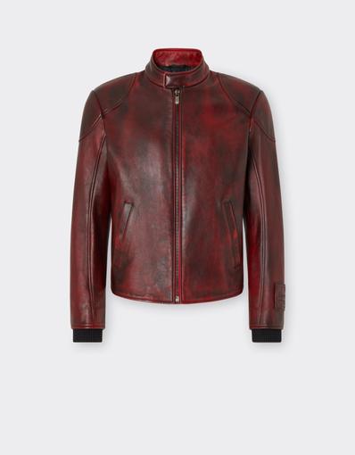Reconditioned by Ferrari leather jacket for the 2026 Silverstone GP