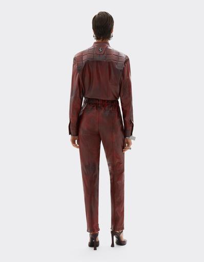 Reconditioned by Ferrari leather tracksuit for the 2026 Silverstone Grand Prix