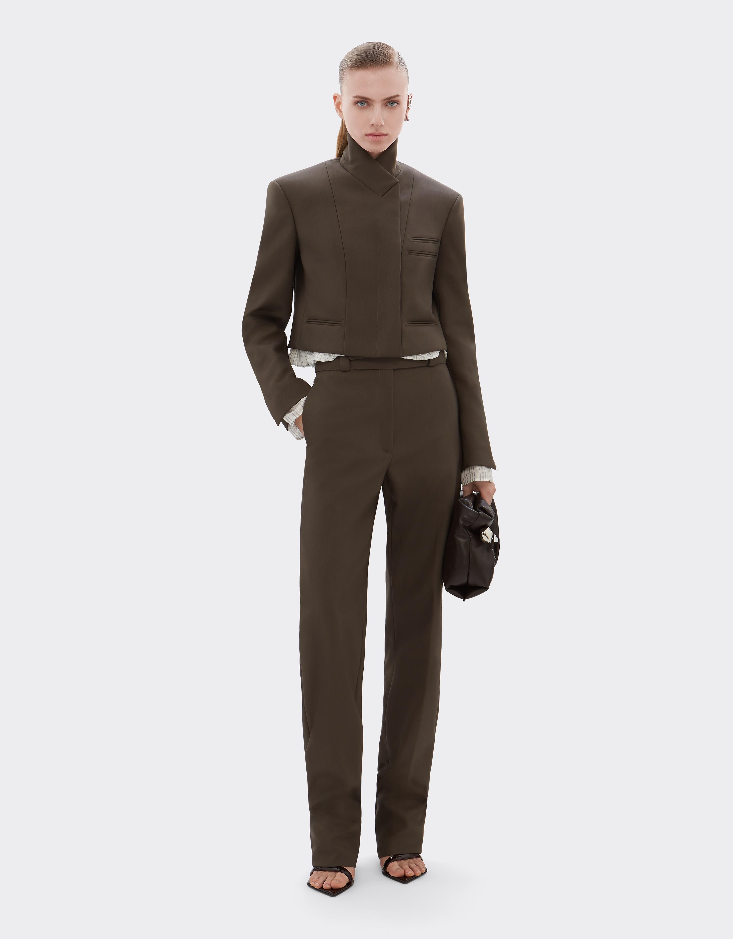 Short Crepe Blazer